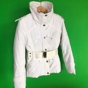 Zara White Ski Jacket
